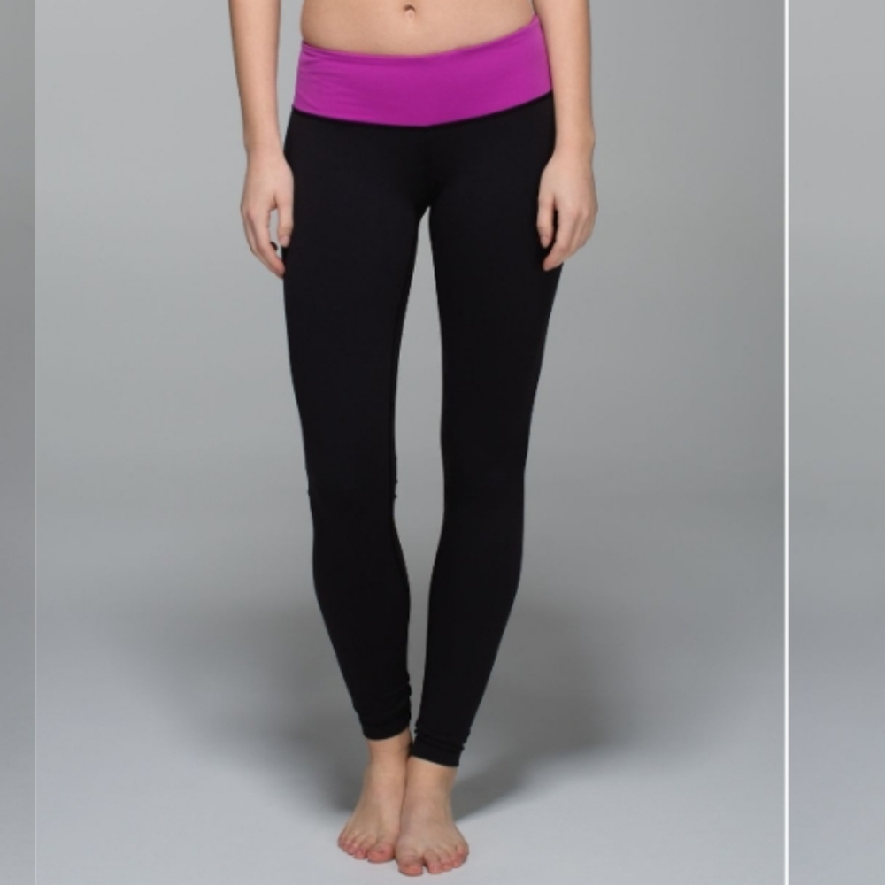 Original Lululemon Luon Wunder Under Leggings Size 10 Large